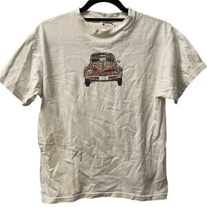 Vintage Y2K Wild Thing Cheetah Volkswagen Bug Shirt Youth Large